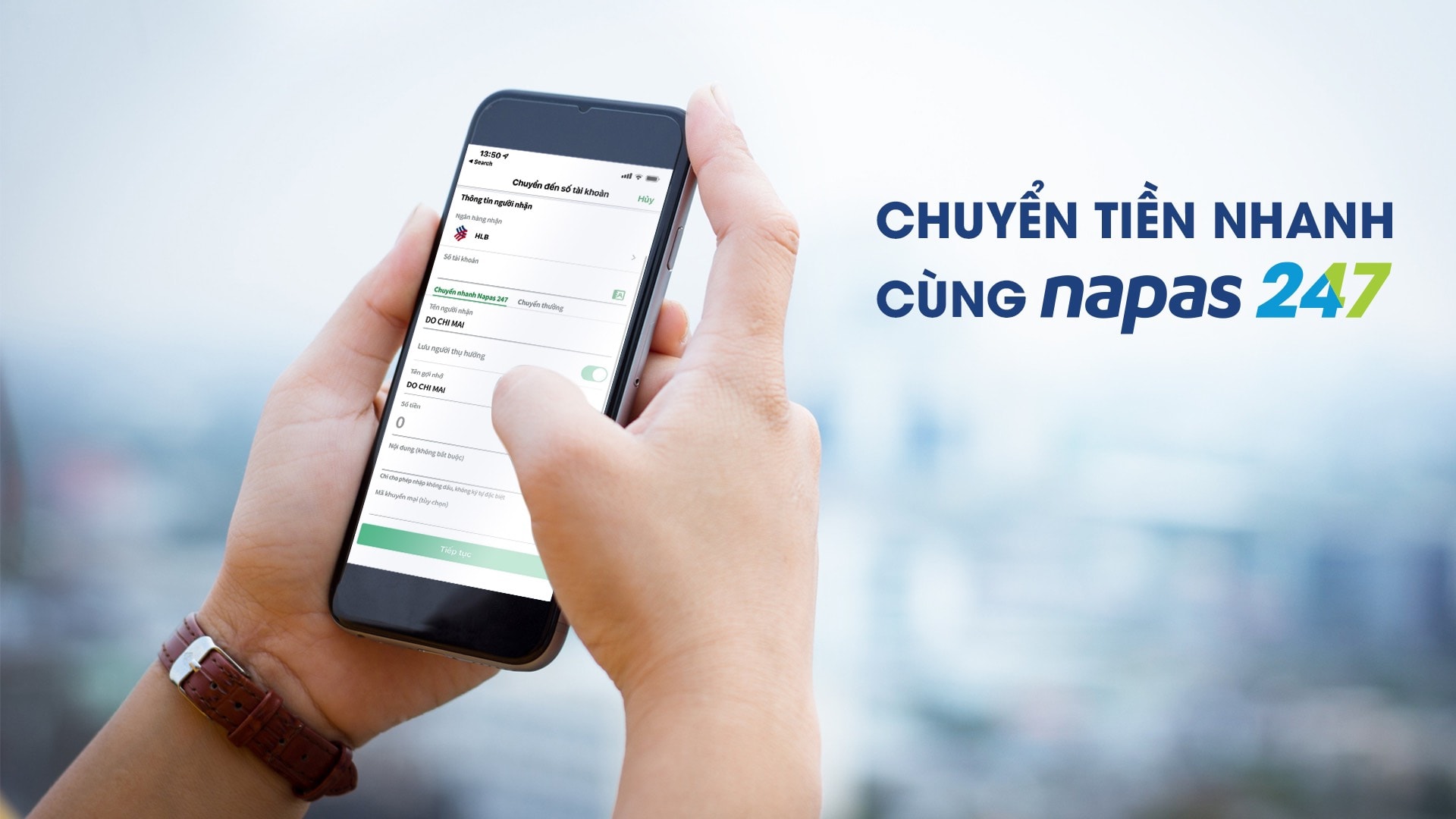 ảnh Dịch vụ chuyển nhanh NAPAS 247