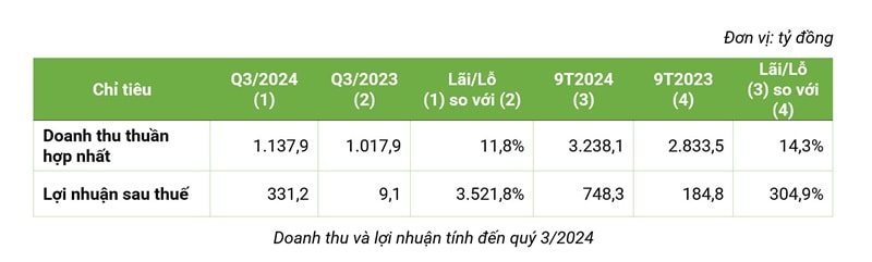 BCG doanh thu