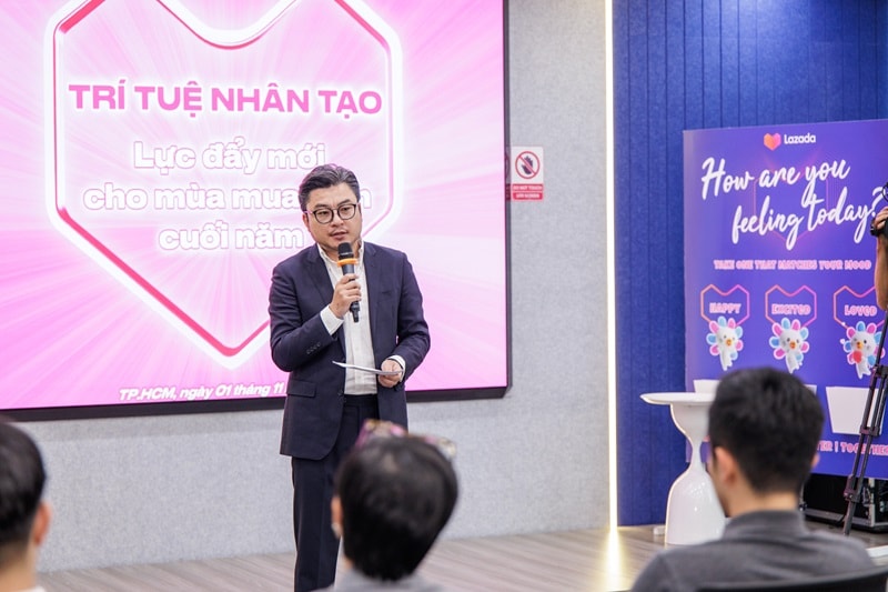 Ông Victor Wu, Tổng Giám đốc Lazada Việt Nam đã chia sẻ về bối cảnh thị trường thương mại điện tử Việt Nam và những đóng góp của Lazada (1)