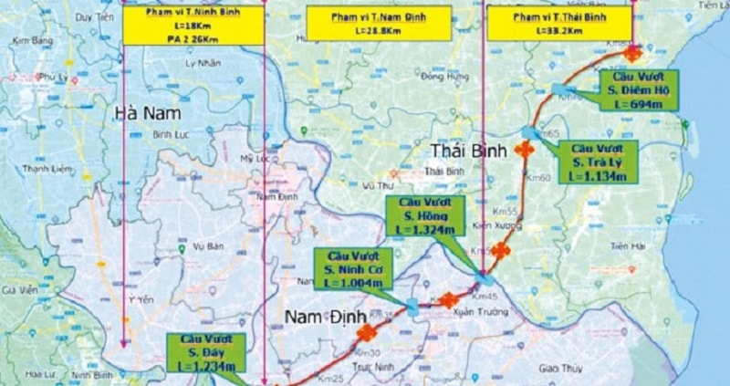 Cao toc Ninh Binh - Hai Phong