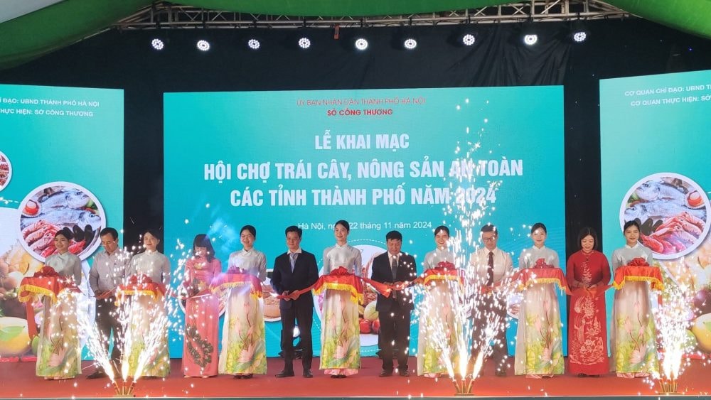 Hội chợ trái cây, nông sản an toàn các tỉnh, thành phố năm 2024