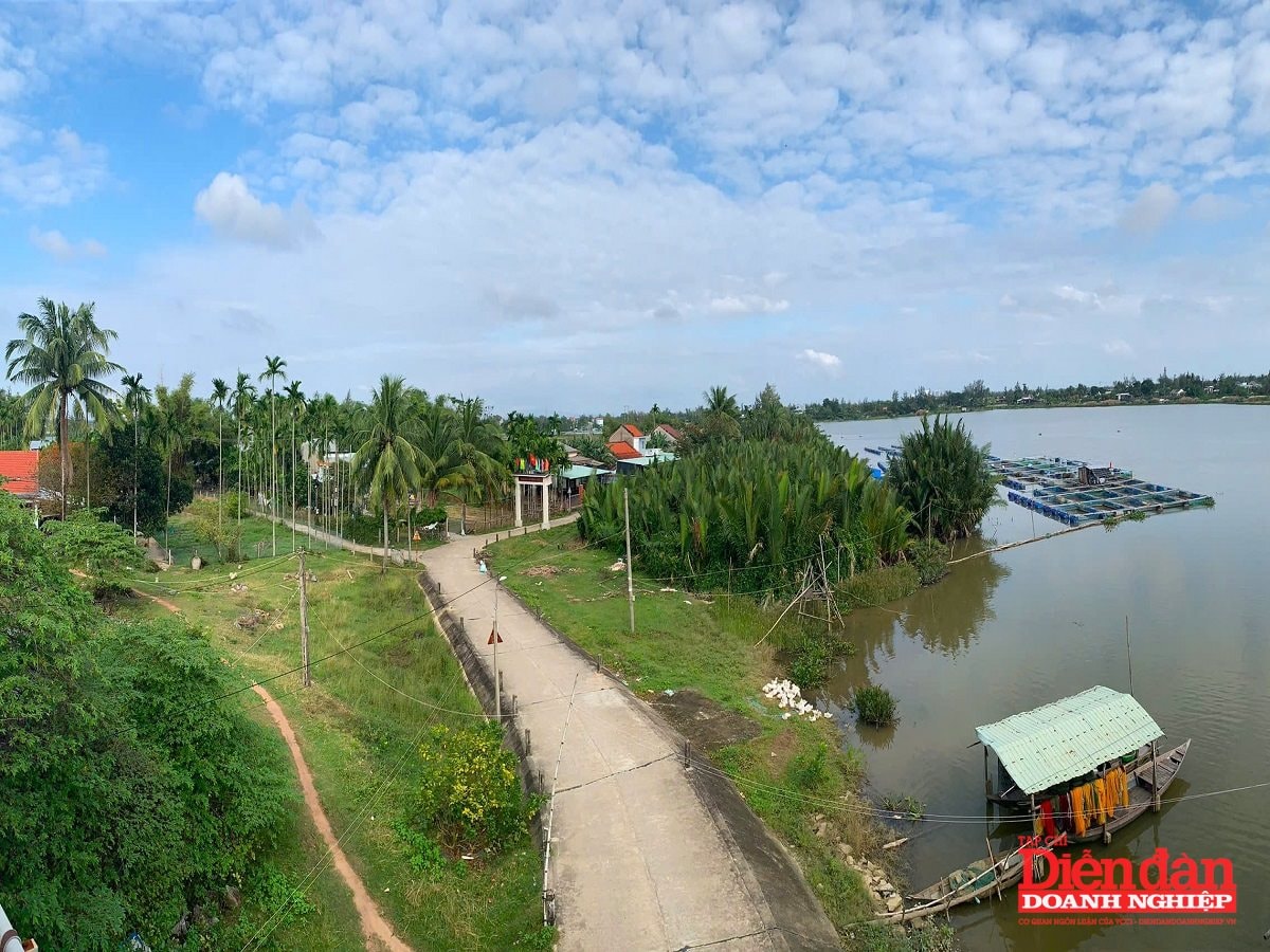 Khu vực thôn Nhơn Bồi được đề xuất triển khai dự án Khu thương mại – du lịch phía Đông xã Duy Thành hơn 1 nghìn tỉ đồng.