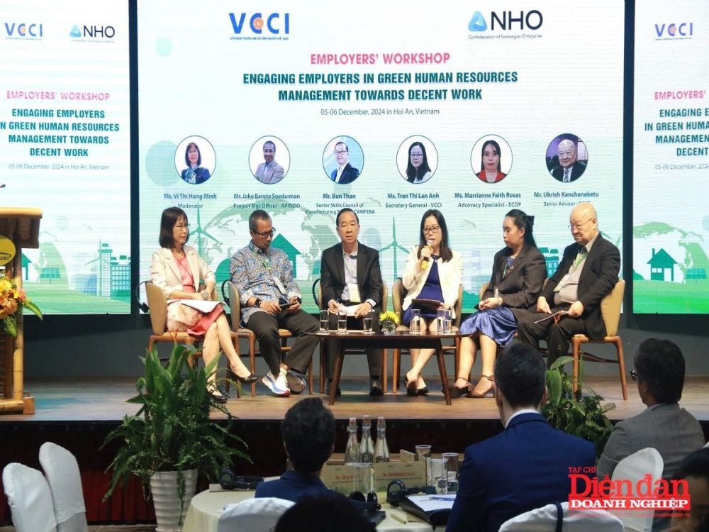 Doanh nghiệp Việt Nam đã sẵn sàng chuyển đổi xanh Doanh nghiệp Việt Nam đã sẵn sàng chuyển đổi xanh