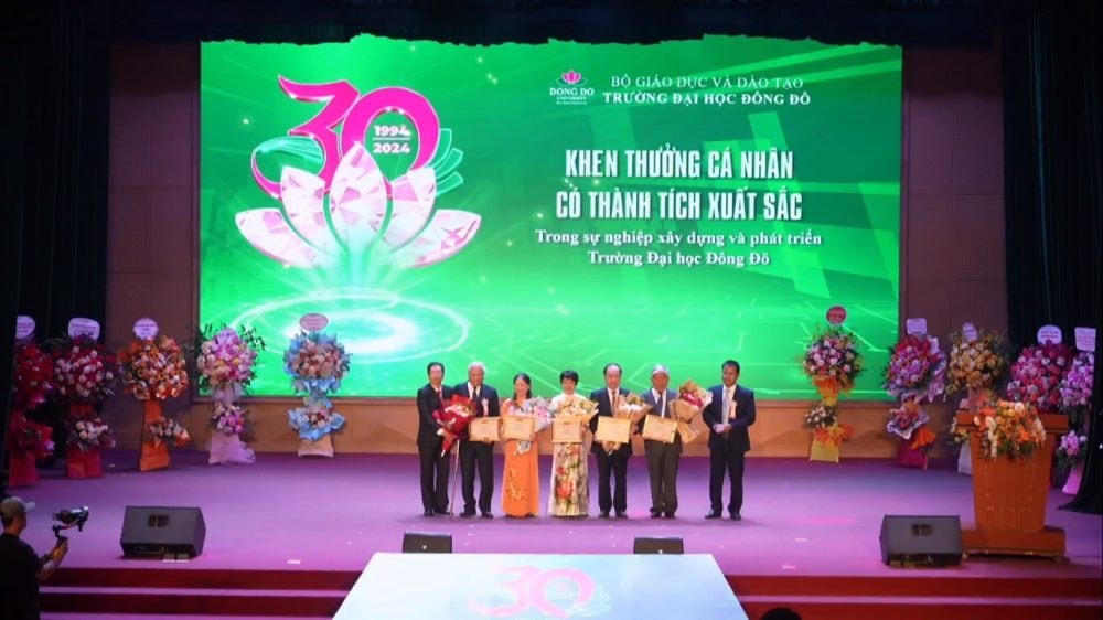Trường Đại học Đông Đô hành trình 30 năm xây dựng và phát triển