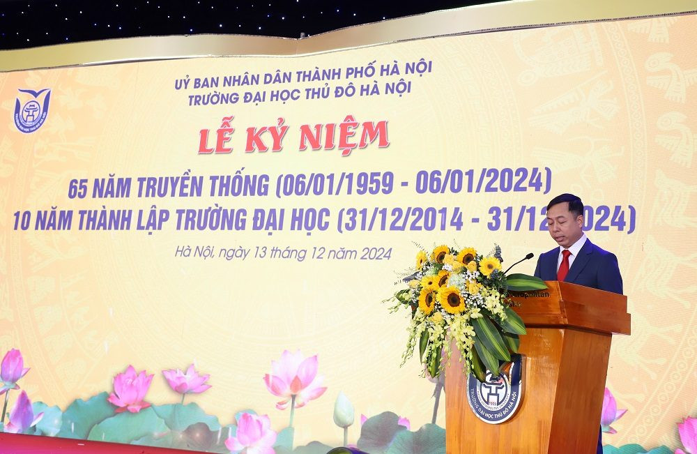 Trường Đại học Thủ đô Hà Nội: Kỷ niệm 65 năm ngày truyền thống