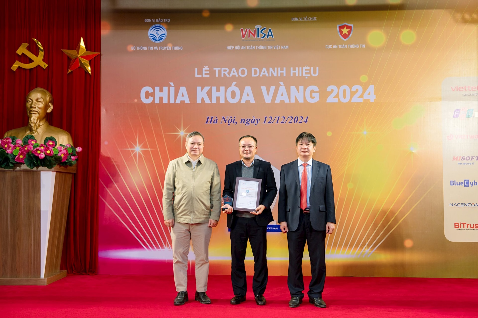 VNPT Family Safe được trao danh hiệu Chìa khoá vàng 2024