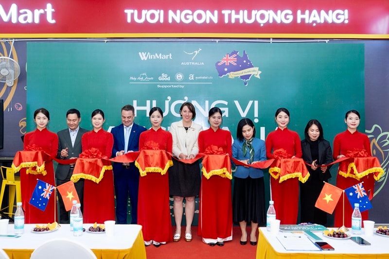 Chương trình “Hương vị Australia” với sự kiện khai mạc tại WinMart Times City