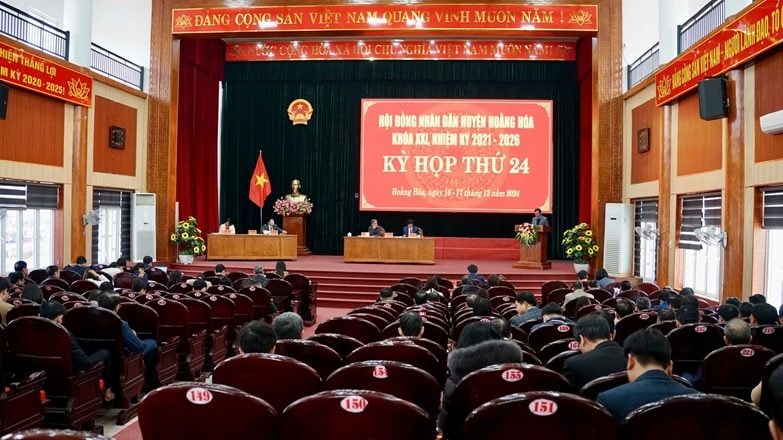 Kinh tế huyện Hoằng Hóa năm 2024 tiếp tục tăng trưởng khá với quy mô xếp thứ 4 toàn tỉnh