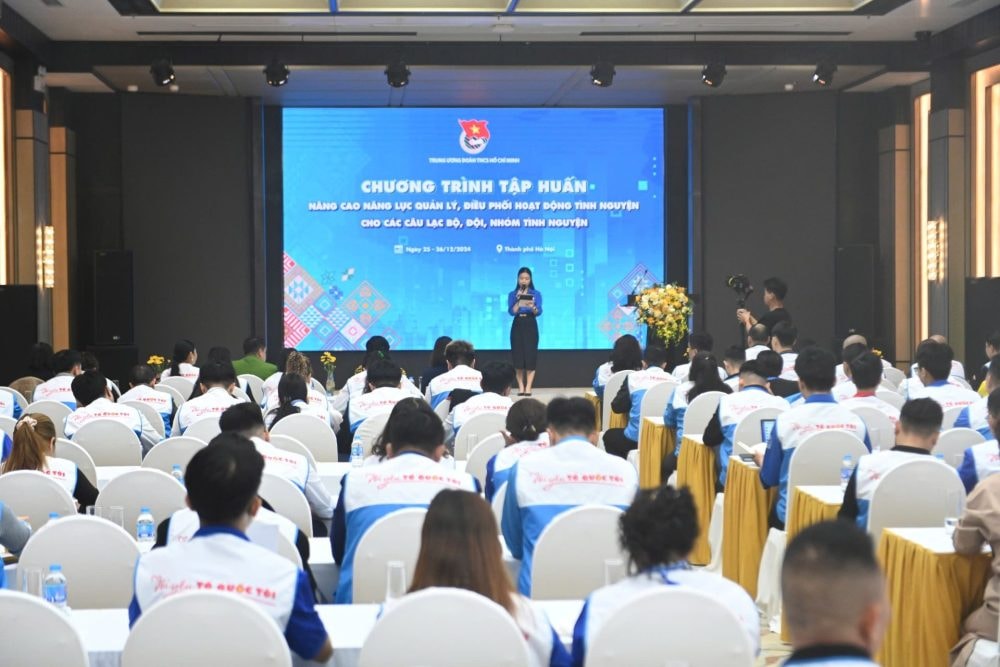 Nâng cao năng lực quản lý, điều phối hoạt động tình nguyện cho các Câu lạc bộ, đội, nhóm tình nguyện tiêu biểu toàn quốc