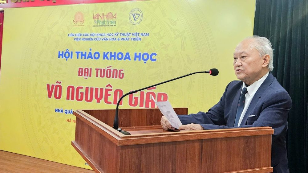 Hội thảo khoa học “Đại tướng Võ Nguyên Giáp: Nhà quân sự thiên tài, nhà văn hóa lớn”