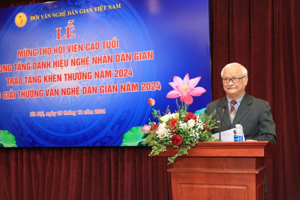 Hội Văn nghệ dân gian Việt Nam tổ chức trao Giải thưởng Văn nghệ dân gian 2024
