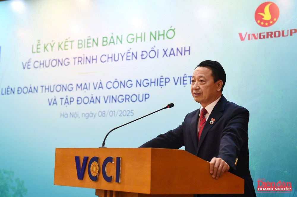 VCCI - VINGROUP: Hợp tác thúc đẩy chuyển đổi xanh, nâng tầm thương hiệu Việt