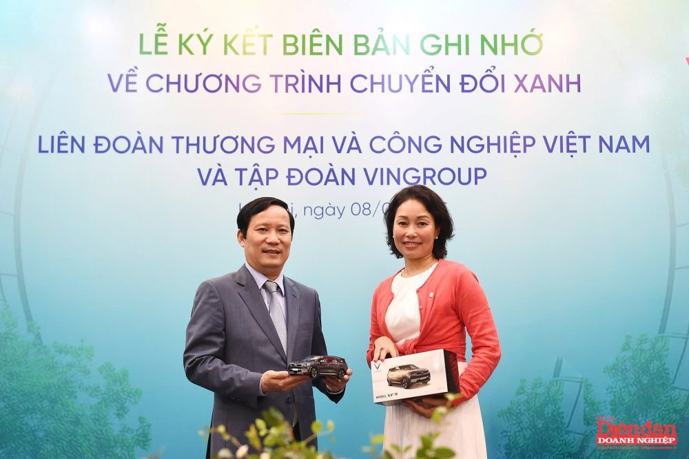 VCCI - VINGROUP: Hợp tác thúc đẩy chuyển đổi xanh, nâng tầm thương hiệu Việt