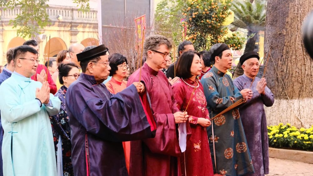 Tái hiện nghi lễ “Tống cựu nghinh tân” tại Khu di sản Hoàng thành Thăng Long – Hà Nội