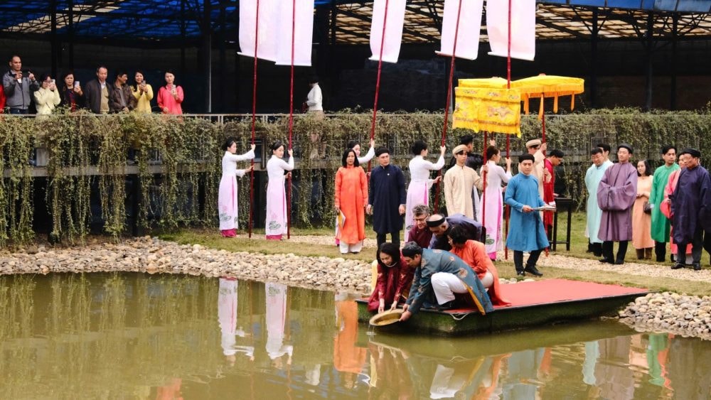 Tái hiện nghi lễ “Tống cựu nghinh tân” tại Khu di sản Hoàng thành Thăng Long – Hà Nội