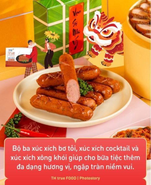 Trao nhau Vị hạnh phúc, xuân sung túc cùng 