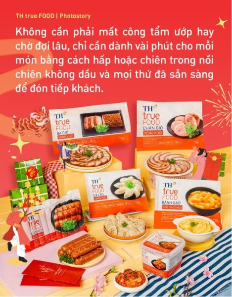 Trao nhau Vị hạnh phúc, xuân sung túc cùng 