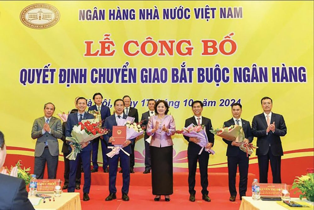 Chuyển giao bắt buộc và sức bật mới cho ngành ngân hàng
