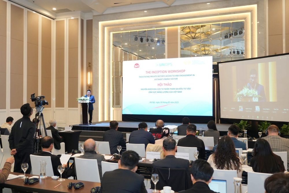 Khuyến khích khu vực tư nhân tham gia đầu tư vào lĩnh vực năng lượng của Việt Nam