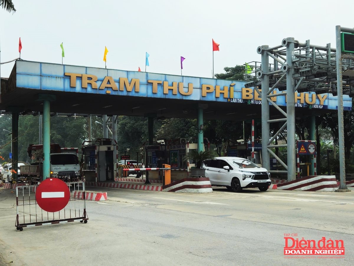 Trạm thu phí Ảnh 1