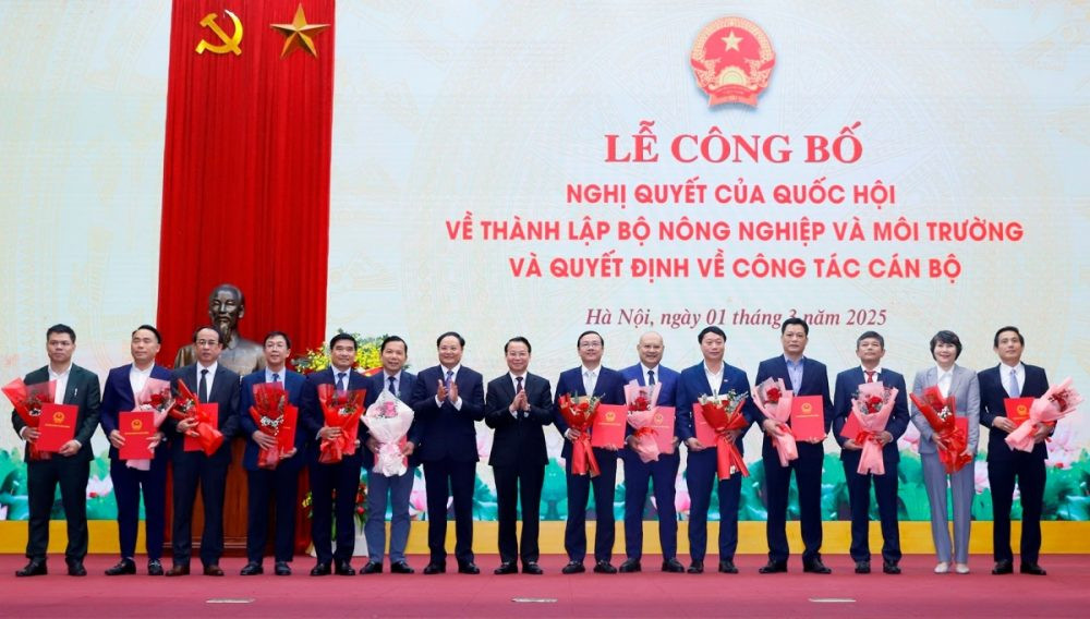 Triển khai Nghị quyết của Quốc hội thành lập Bộ Nông nghiệp và Môi trường