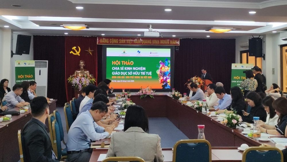 Thúc đẩy công tác giáo dục sở hữu trí tuệ cho thế hệ trẻ Việt Nam