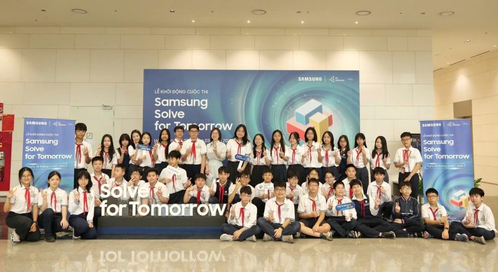 Khởi động Cuộc thi Samsung Solve for Tomorrow 2025
