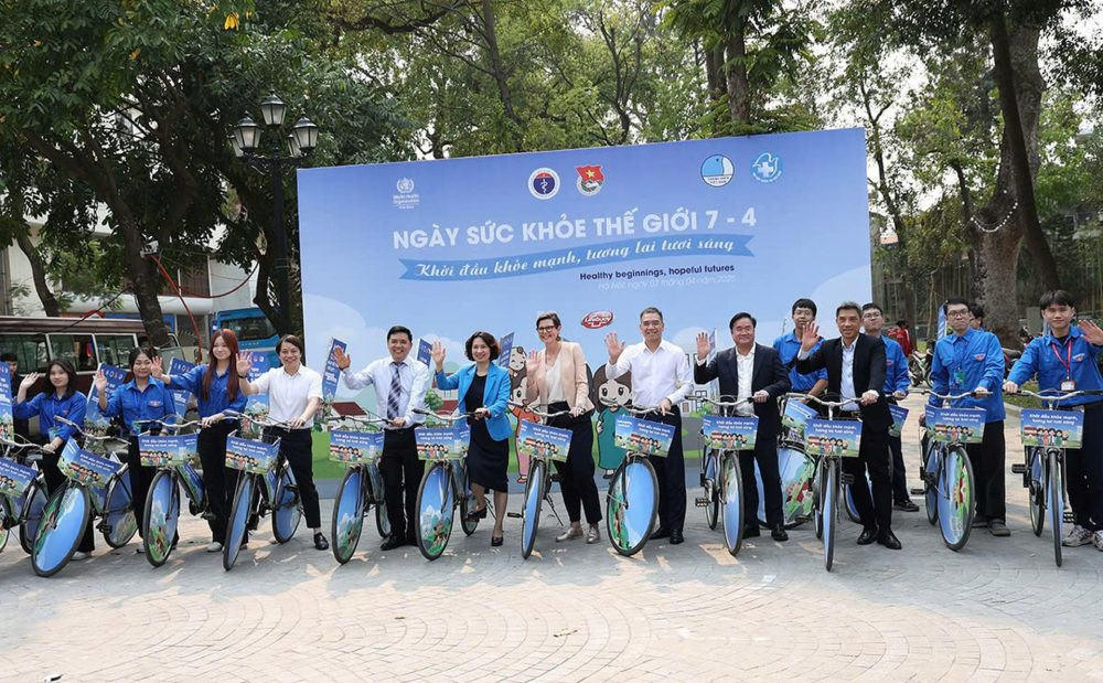 Lễ mít-tinh hưởng ứng Ngày Sức khỏe Thế giới năm 2025