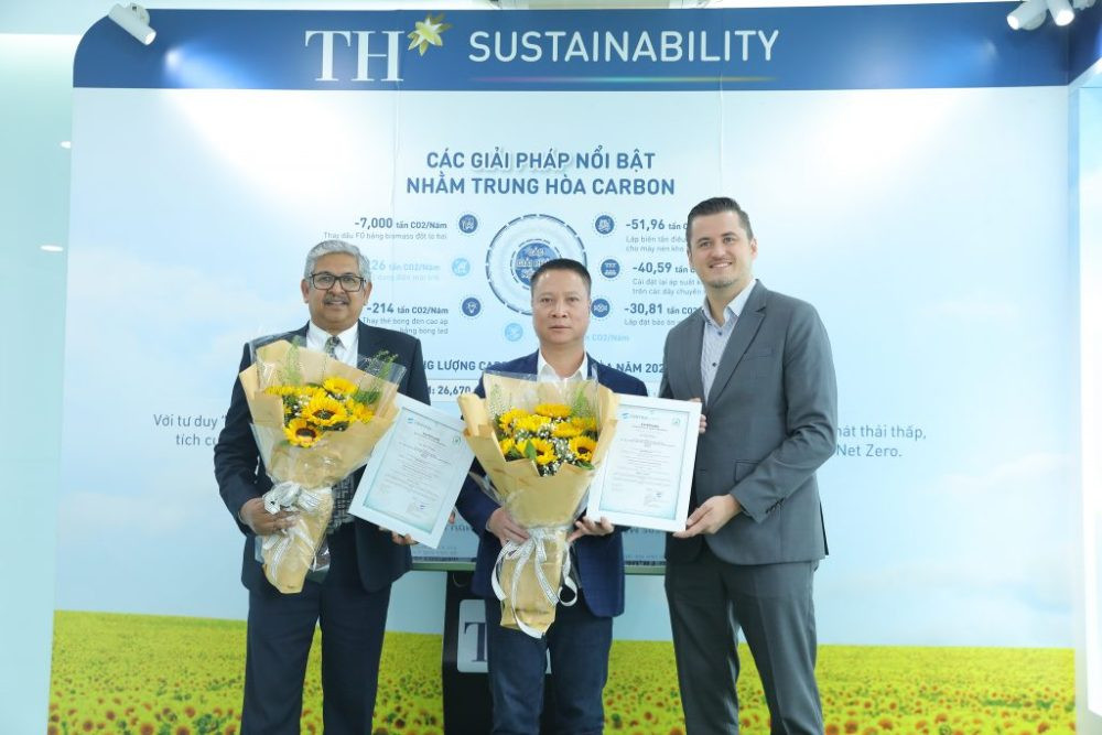 TH đạt chứng nhận quốc tế trung hòa carbon của Control Union TH đạt chứng nhận quốc tế trung hòa carbon của Control Union