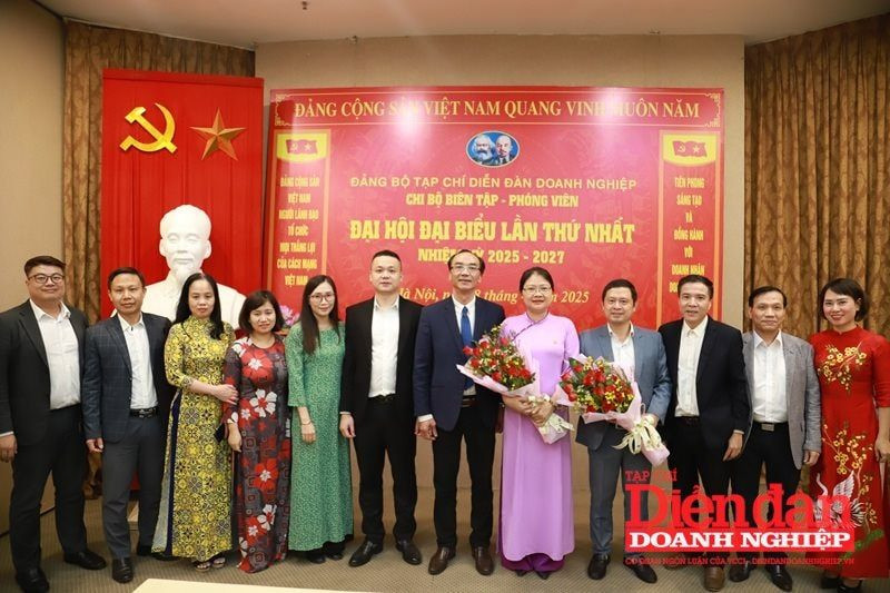 Đại hội đại biểu các Chi bộ trực thuộc Đảng bộ Tạp chí Diễn đàn Doanh nghiệp