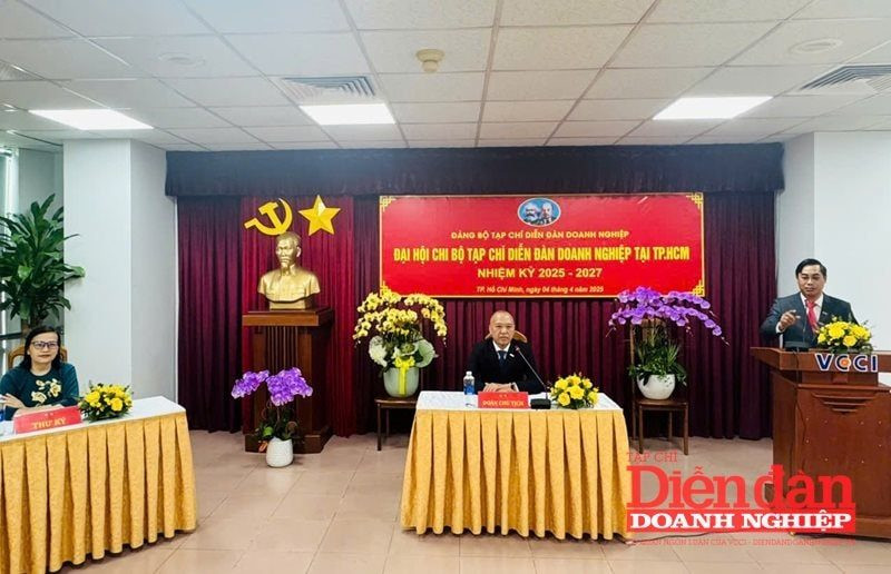 Đại hội đại biểu các Chi bộ trực thuộc Đảng bộ Tạp chí Diễn đàn Doanh nghiệp