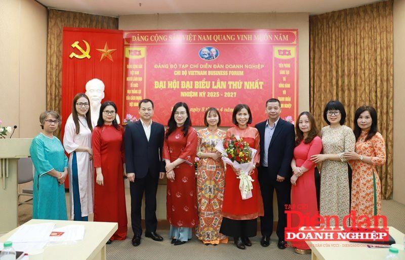 Đại hội đại biểu các Chi bộ trực thuộc Đảng bộ Tạp chí Diễn đàn Doanh nghiệp