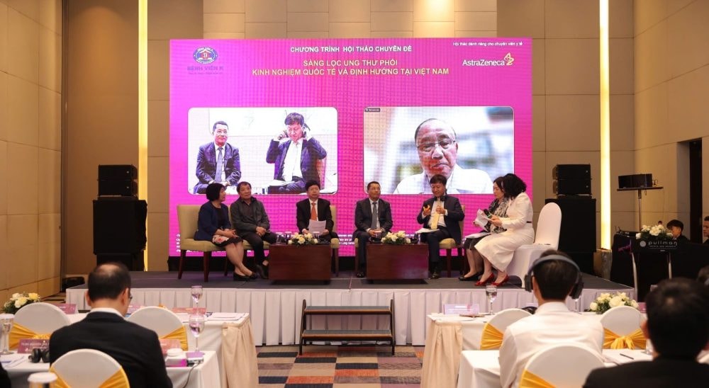 Bệnh viện K thúc đẩy xây dựng chương trình sàng lọc ung thư phổi quốc gia Bệnh viện K thúc đẩy xây dựng chương trình sàng lọc ung thư phổi quốc gia