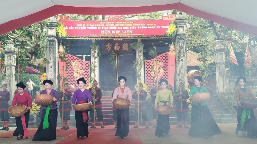 Lễ hội truyền thống di tích quốc gia đặc biệt Thăng Long Tứ Trấn – Đền Kim Liên