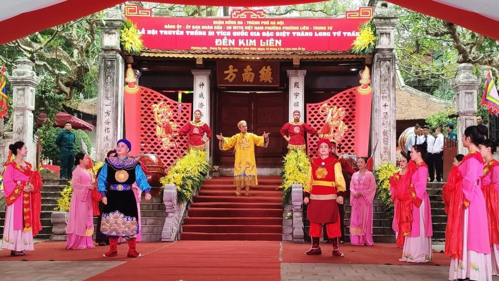 Lễ hội truyền thống di tích quốc gia đặc biệt Thăng Long Tứ Trấn – Đền Kim Liên