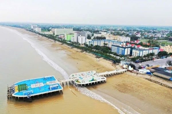 Chuẩn bị Khai hội Khu Du lịch biển Hải Tiến huyện Hoằng Hóa