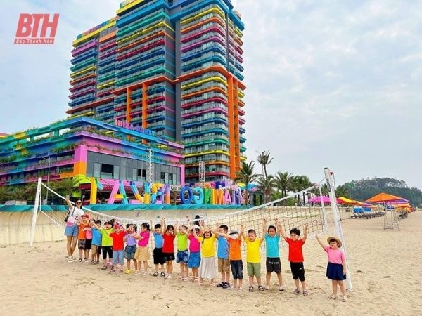 Chuẩn bị Khai hội Khu Du lịch biển Hải Tiến huyện Hoằng Hóa