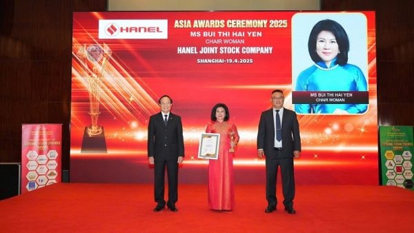 Hanel và Chủ tịch Hanel được vinh danh tại Diễn đàn Hợp tác kinh tế châu Á 2025