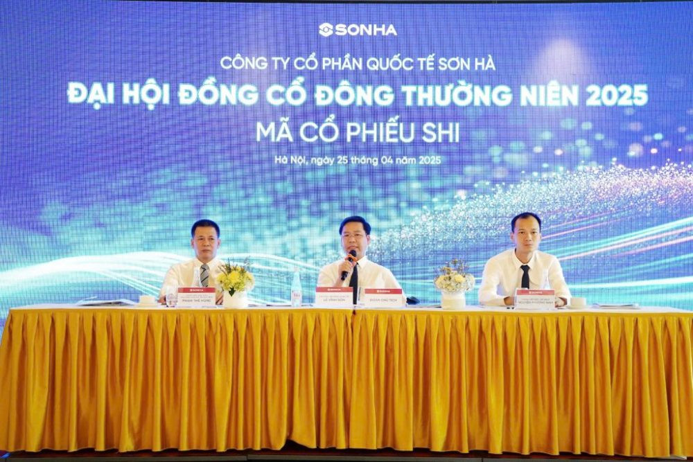 ĐHĐCĐ Công ty CP Quốc tế Sơn Hà 2025: Đặt mục tiêu doanh thu đạt 11.800 tỷ đồng