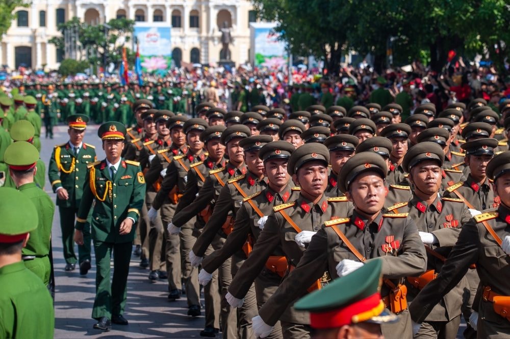 Đã sẵn sàng cho lễ diễu binh, diễu hành mừng 50 năm Giải phóng miền Nam, thống nhất đất nước