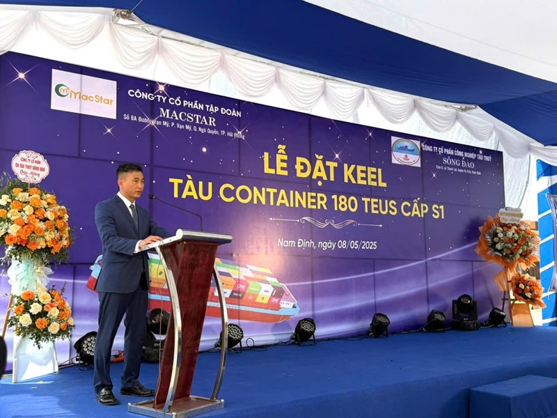TGĐ Cường phát biểu