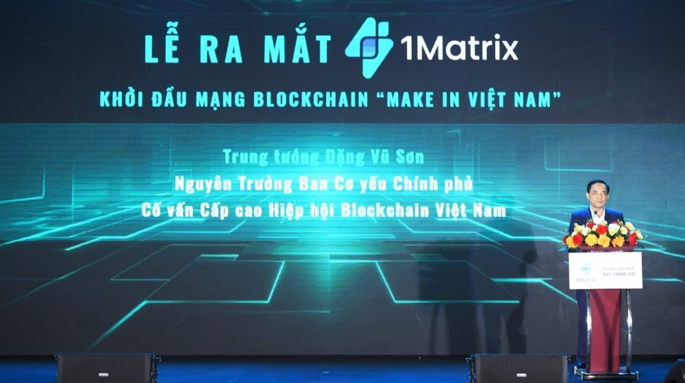 Ra mắt 1Matrix - khởi đầu mạng Blockchain Việt Nam
