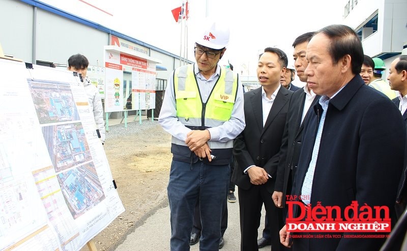 Lãnh đạo TP Hải Phòng kiểm tra tiến độ triển khai một số dự án FDI tại các khu công nghiệp trên địa bàn