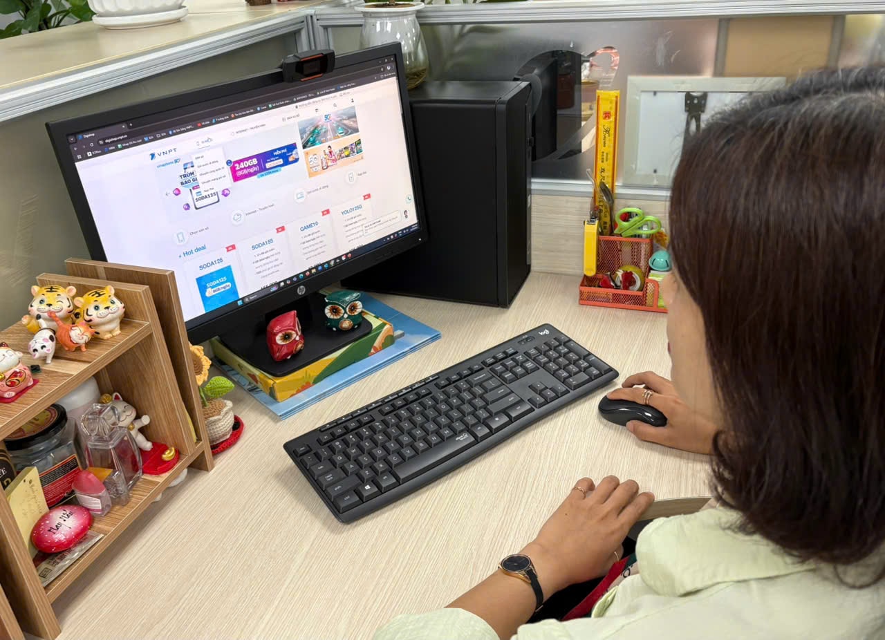 Khách hàng có thể nhanh chóng lựa chọn các dịch vụ viễn thông trên DigiShop.