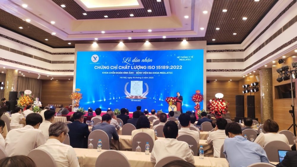 Medlatec – Đơn vị y tế đầu tiên tại Việt Nam đạt tiêu chuẩn ISO 15189:2022 trong chẩn đoán hình ảnh