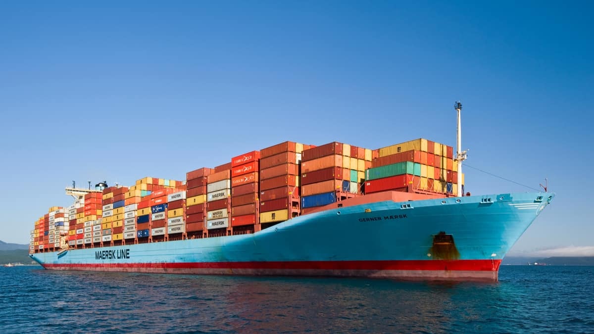 Maersk, hãng vận tải biển khổng lồ ghi nhận đơn hàng tăng nhanh chóng (Ảnh internet)