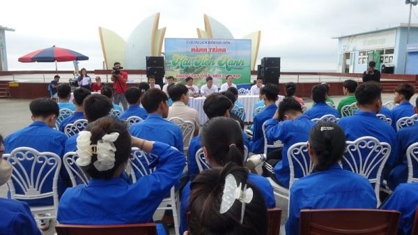 Câu lạc bộ Du lịch biển Hải Tiến - Hành trình vì một môi trường biển xanh, sạch, đẹp