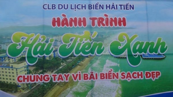 Câu lạc bộ Du lịch biển Hải Tiến - Hành trình vì một môi trường biển xanh, sạch, đẹp