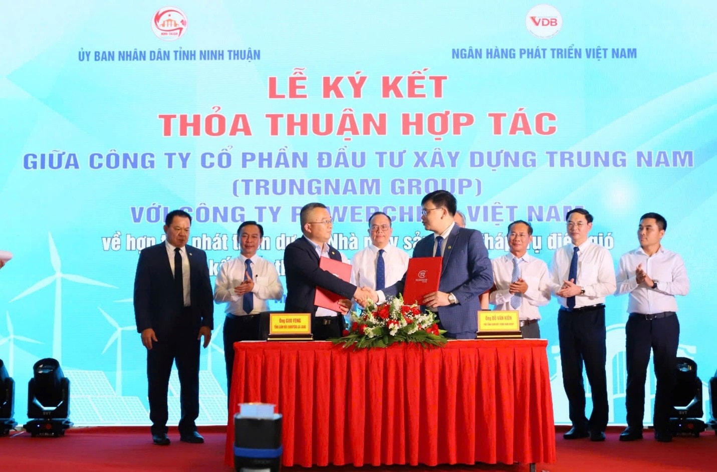 Ký kết MOU giữa Trung Nam Group với Công ty Power China Việt Nam
