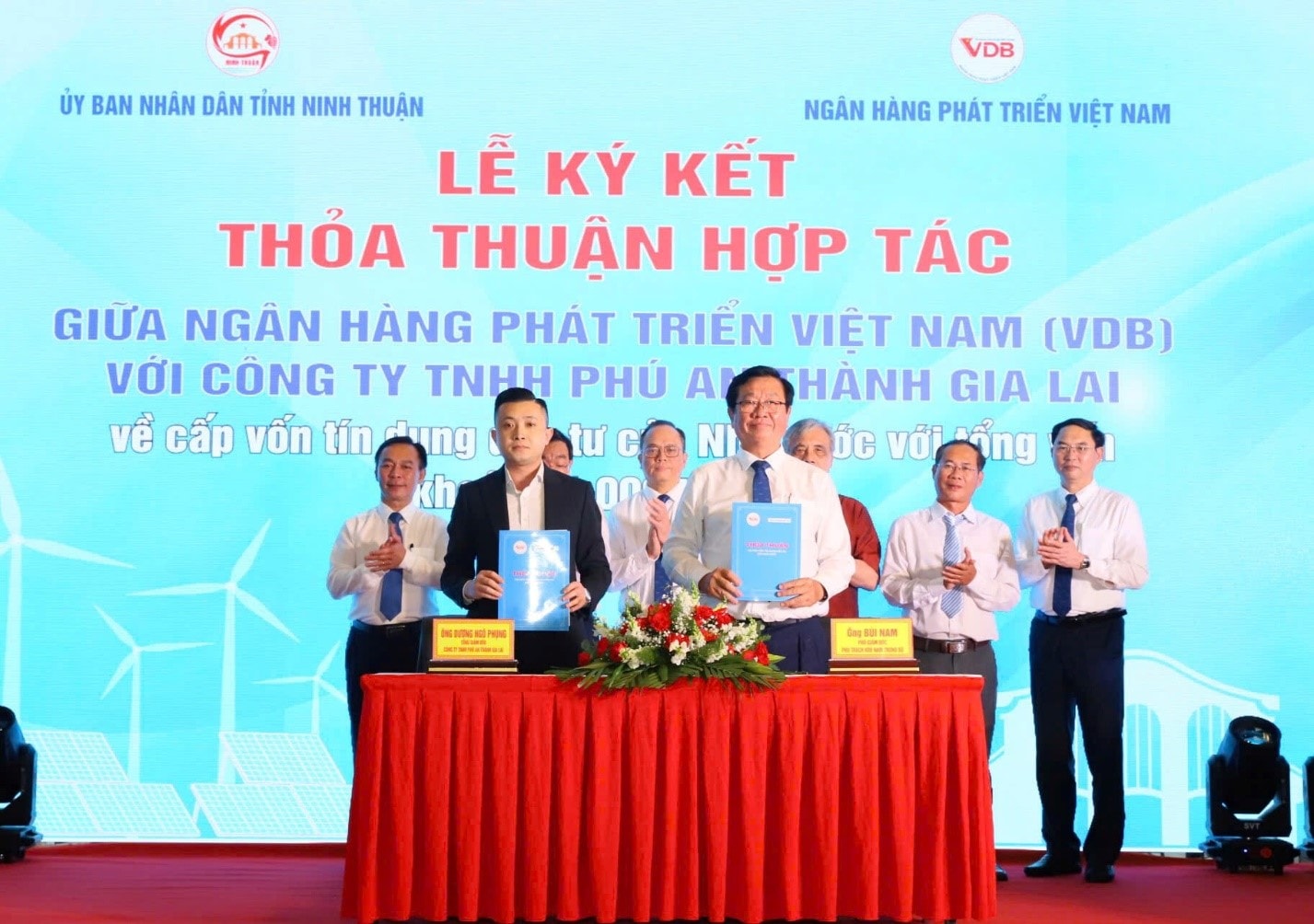 Ký kết MOU giữa VDB với Công ty TNHH Phú An Thành Gia Lai
